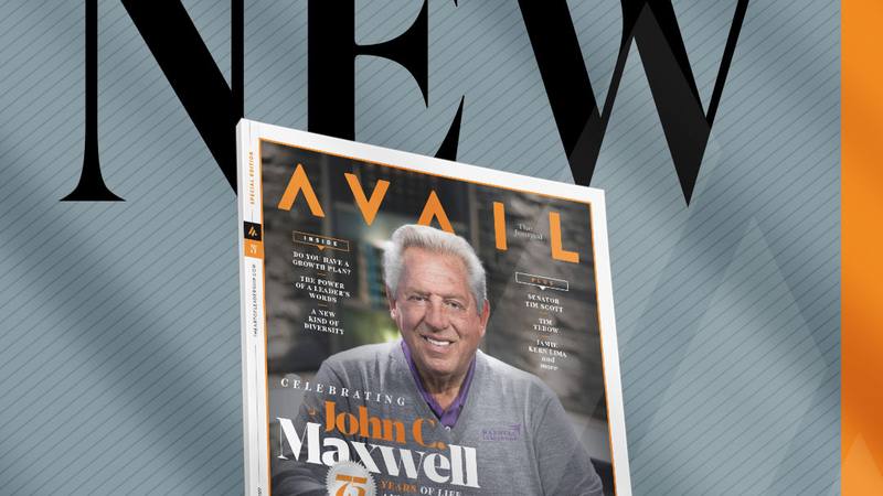 Avail Journal - John Maxwell cover